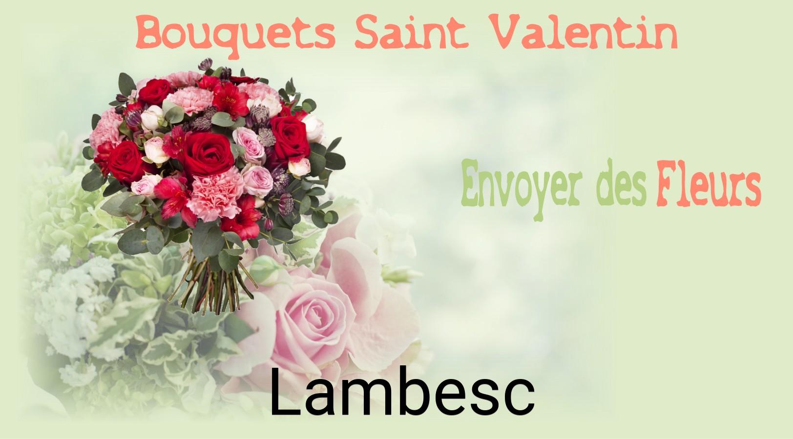 Roses de Saint-Valentin livrées à Lambesc